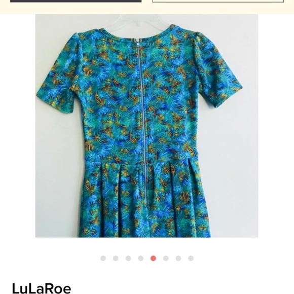 Lularoe colorful Dress size XXS - Picture 4 of 6
